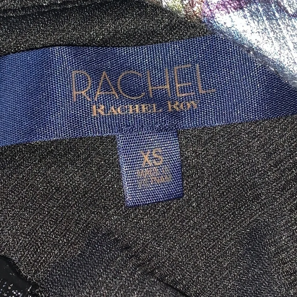 NWOT RACHEL Rachel Roy Jolie Dress Plaid Floral XS - Picture 9 of 11